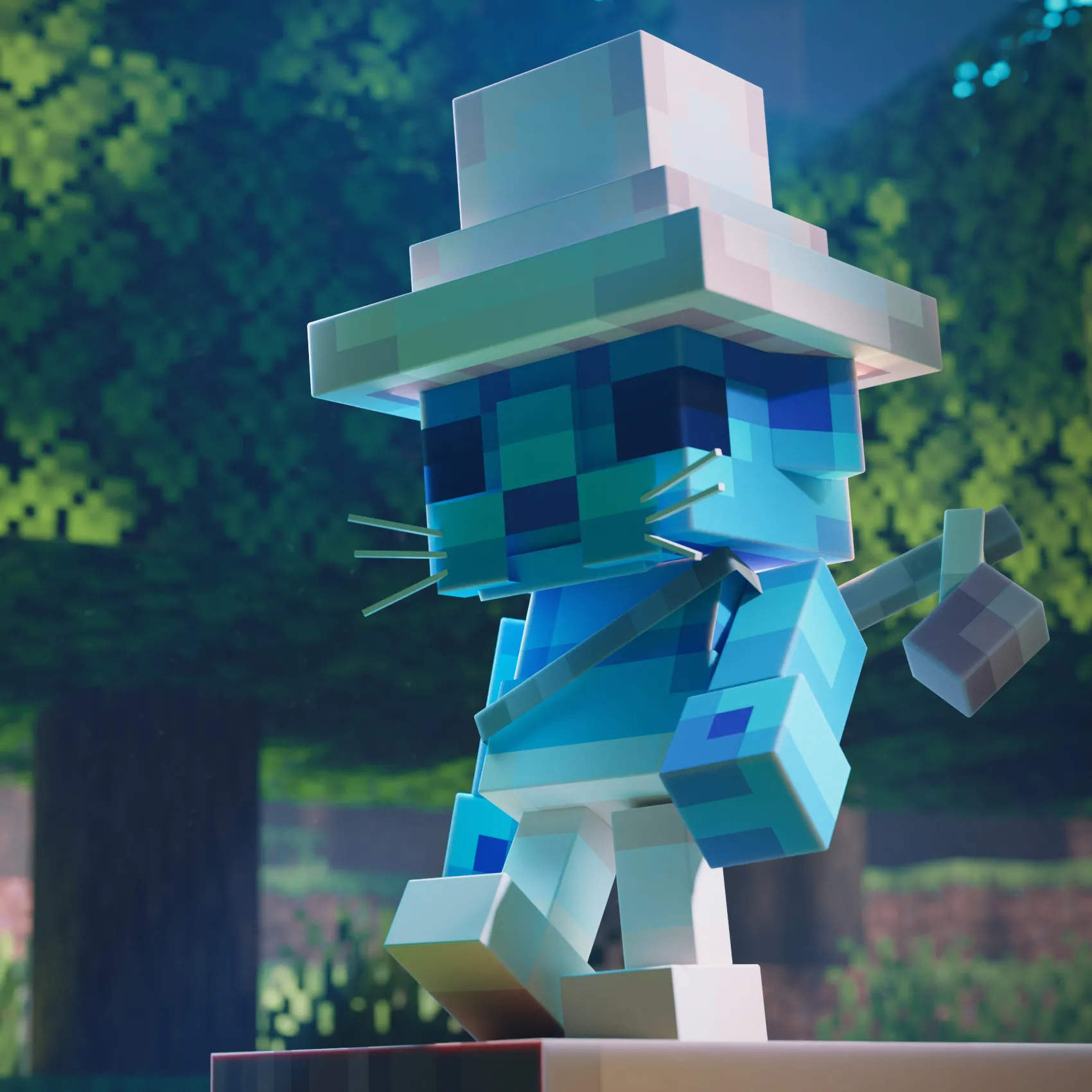 Smurf Cat — скриншот 3 (Текстуры, Minecraft)