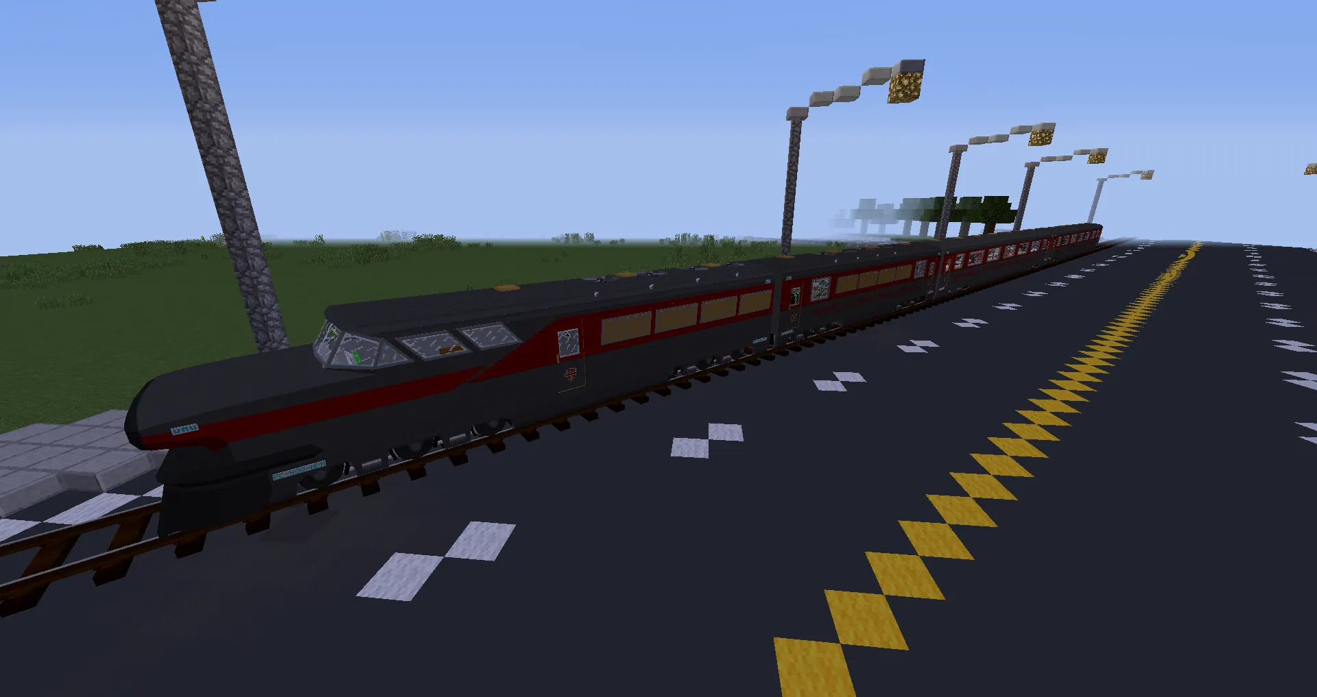 [IR] Darkez International Railways — скриншот 1 (Текстуры, Minecraft)
