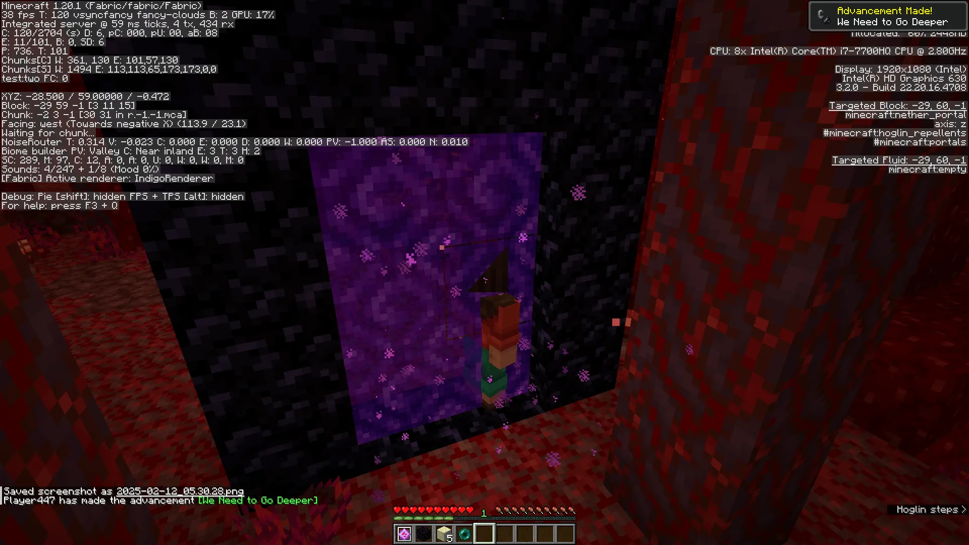 Dimension Link, Моды, Minecraft