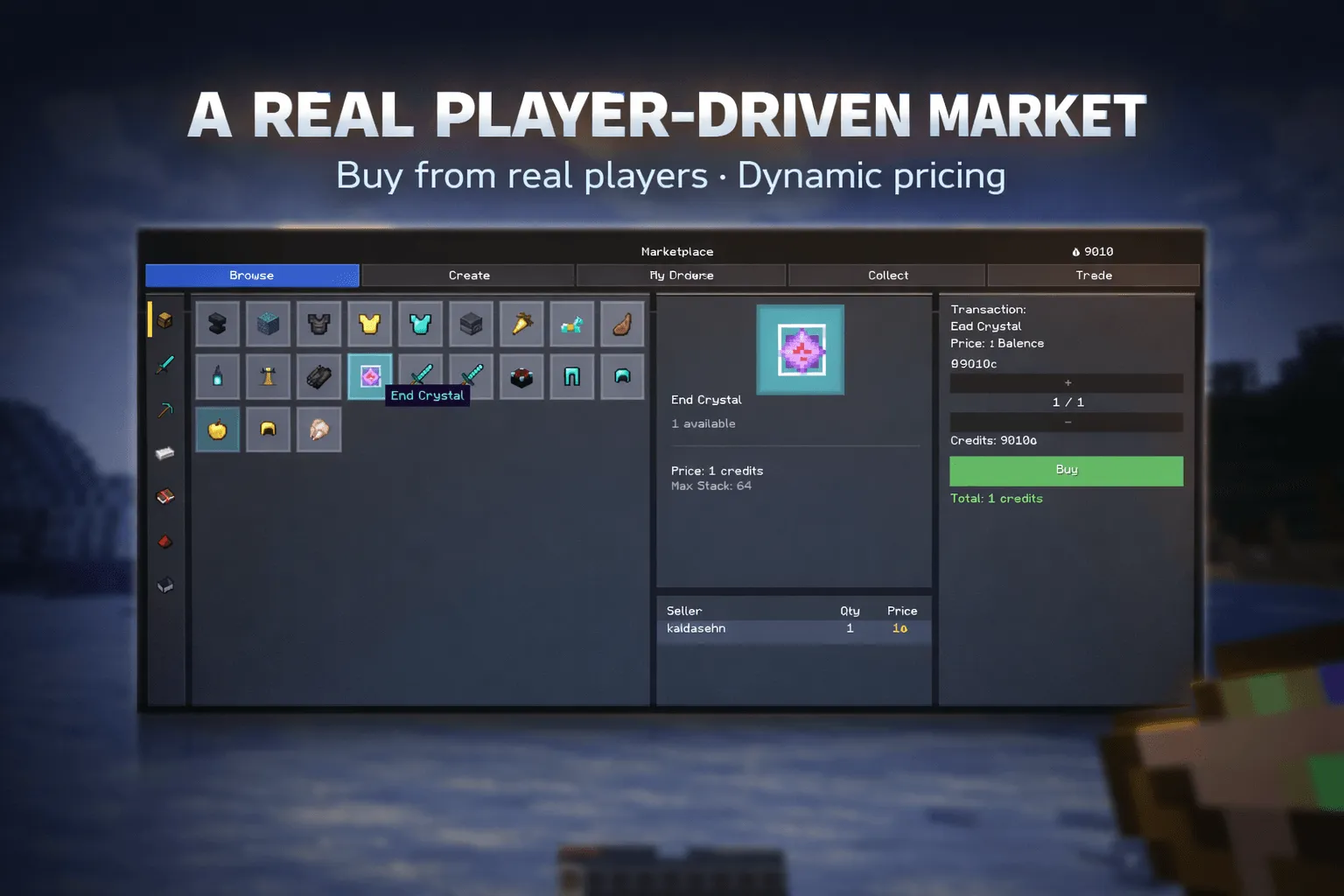 Swell's MarketPlace, Моды, Minecraft