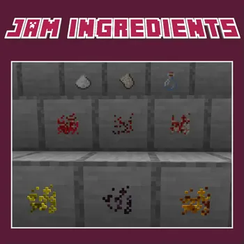 Jam & Jelly, Моды, Minecraft