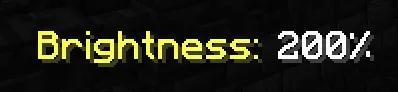 Customizable Brightness - Fullbright & Gamma Control — скриншот 3 (Моды, Minecraft)