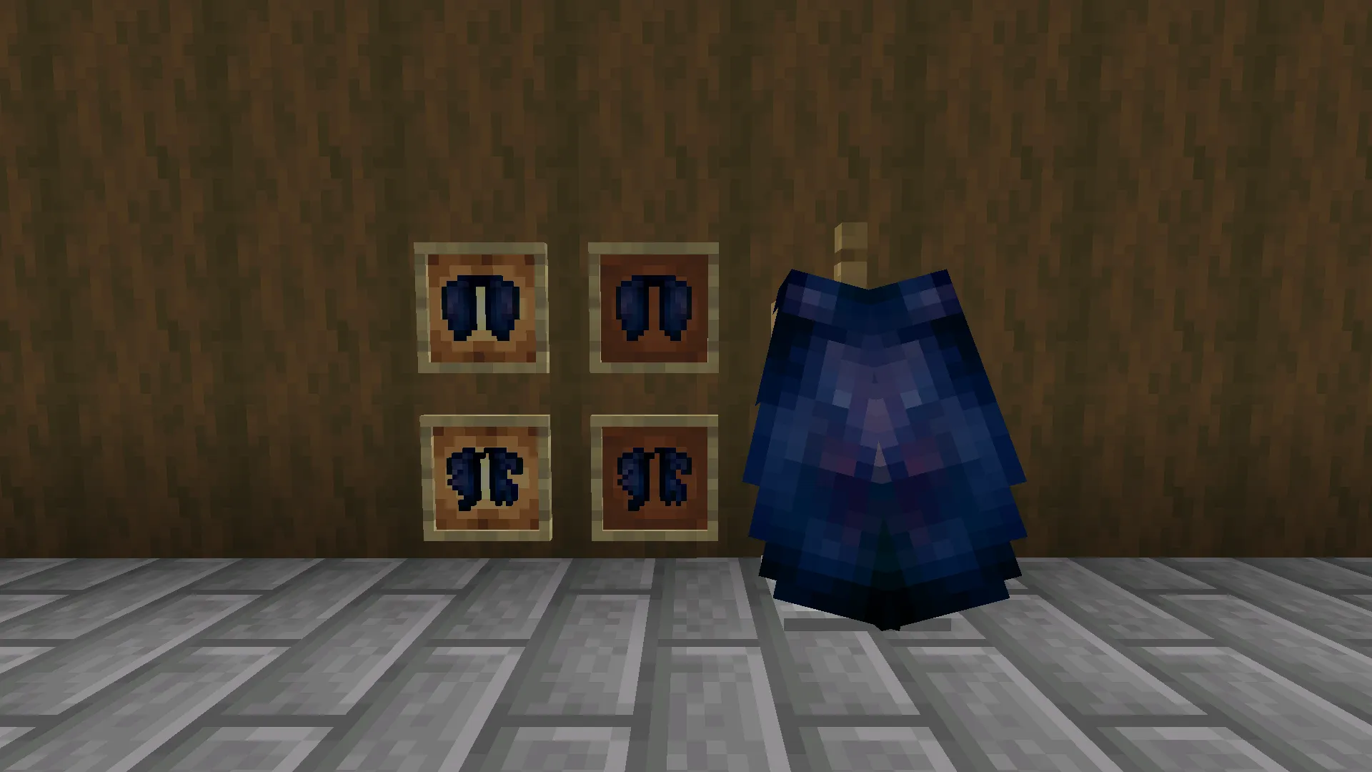 Galaxy Elytra — скриншот 1 (Текстуры, Minecraft)