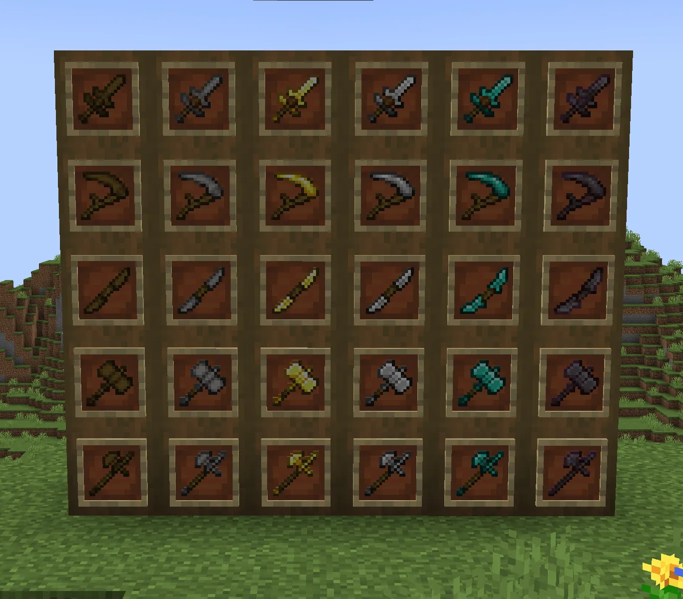 Weaponworks, Моды, Minecraft