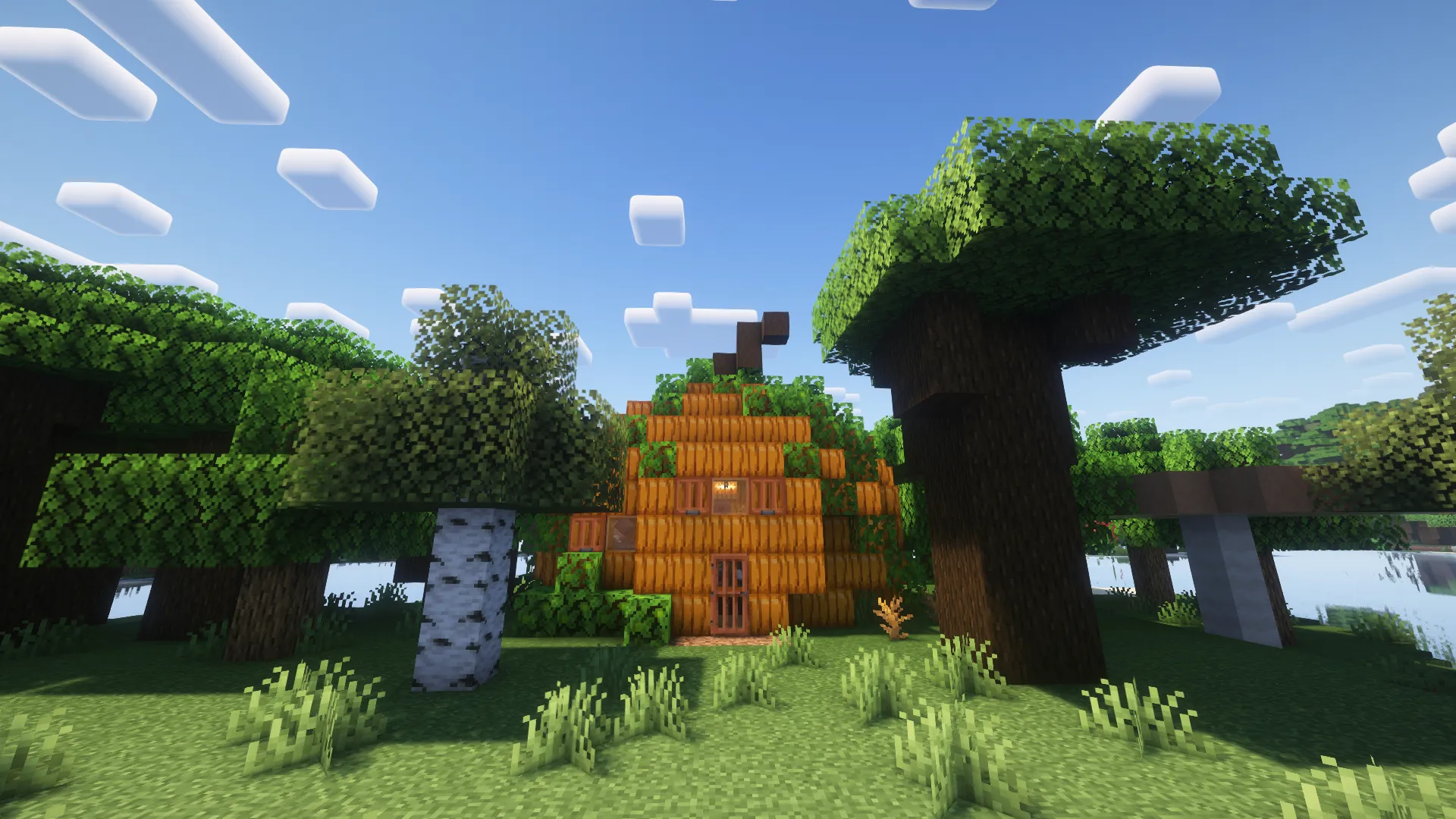 Villager Pumpkin House — скриншот 3 (Моды, Minecraft)