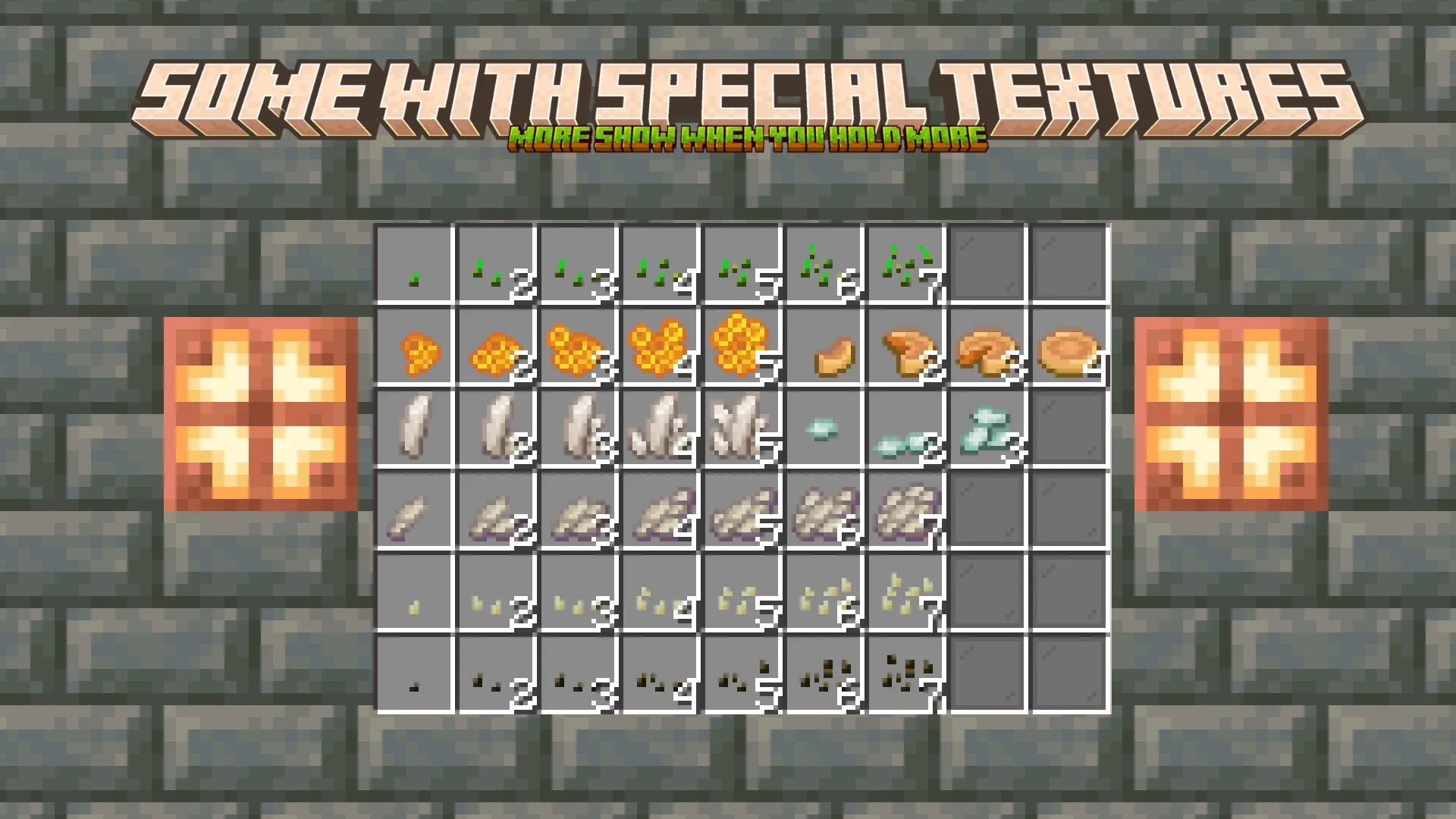 Slimemike's Stackable Items — скриншот 2 (Текстуры, Minecraft)