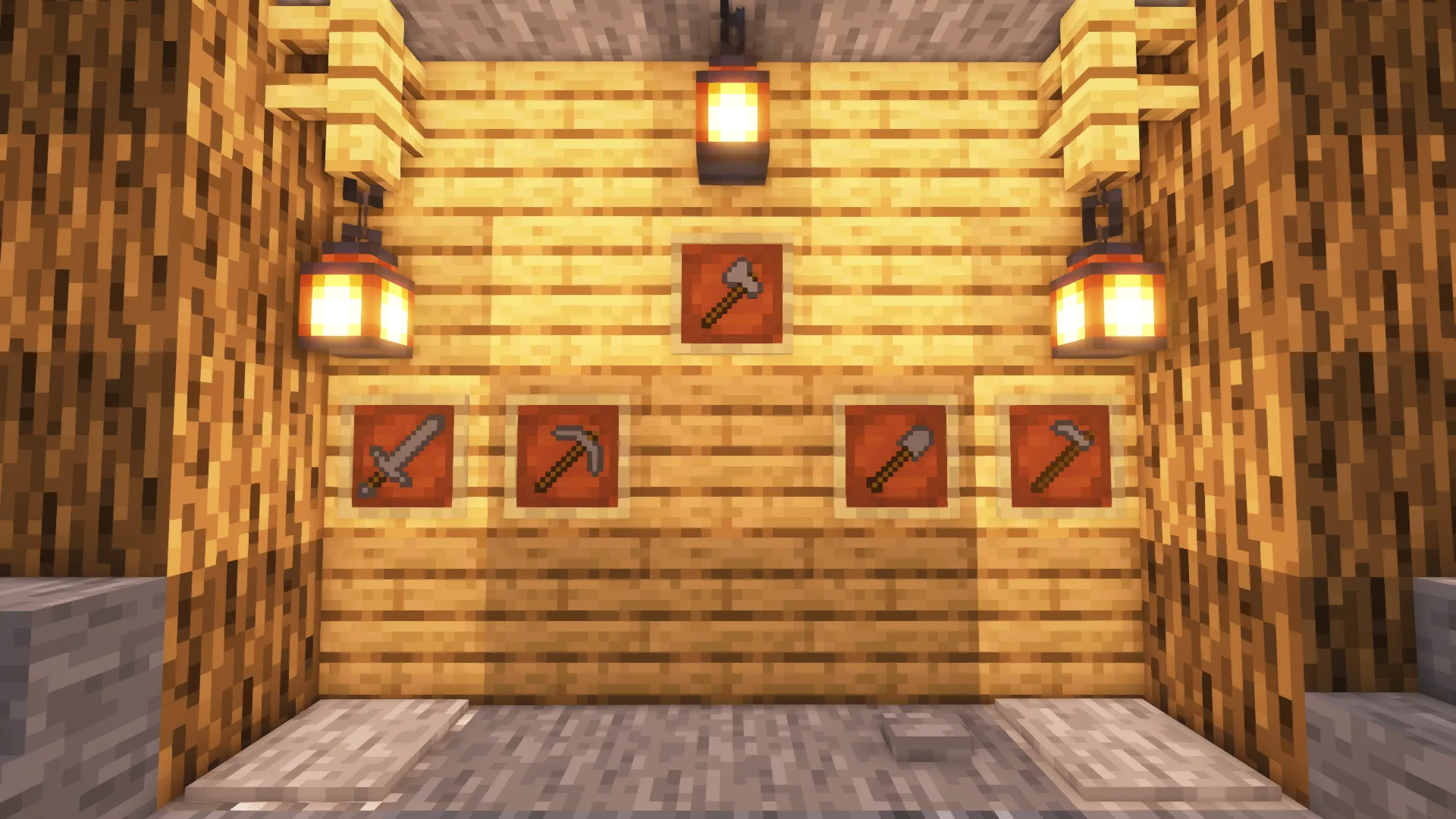 Simplistic Combat, Текстуры, Minecraft