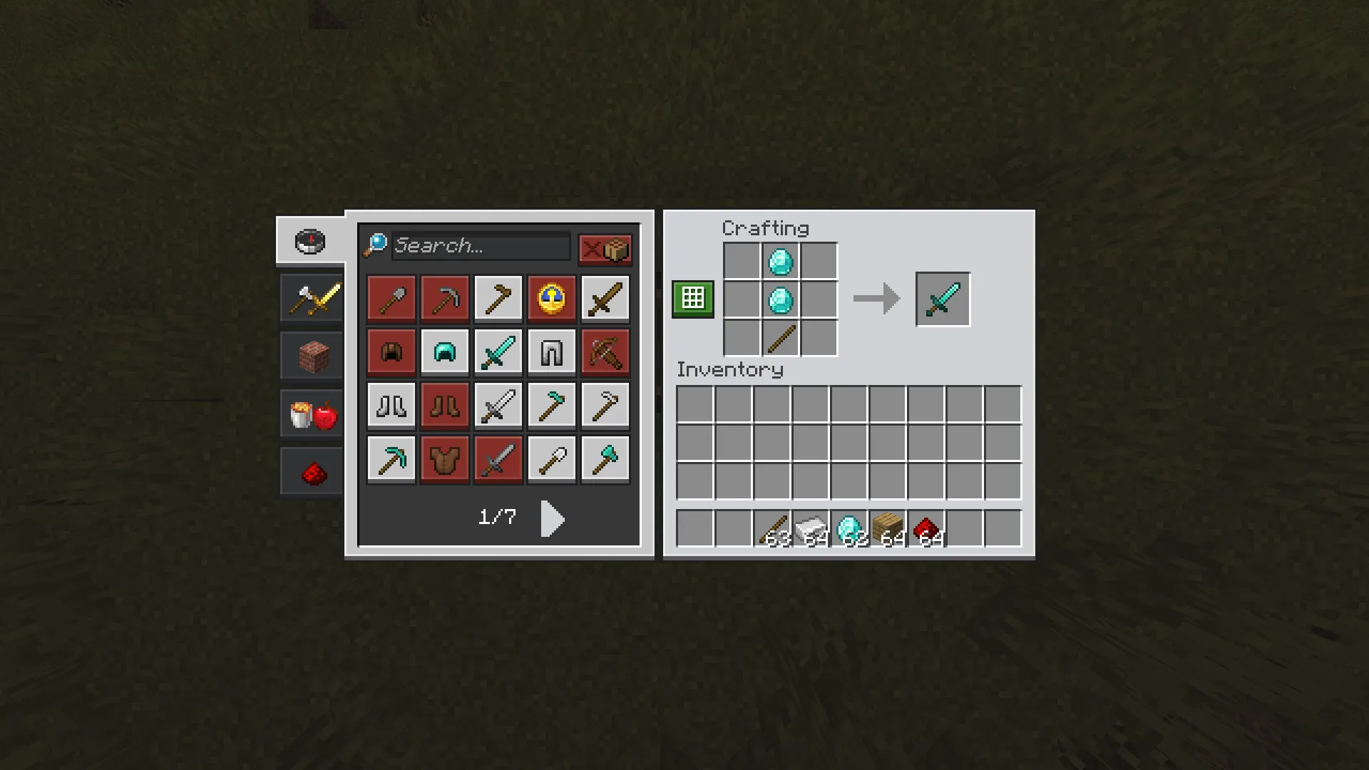 Groundstone GUI — скриншот 2 (Текстуры, Minecraft)