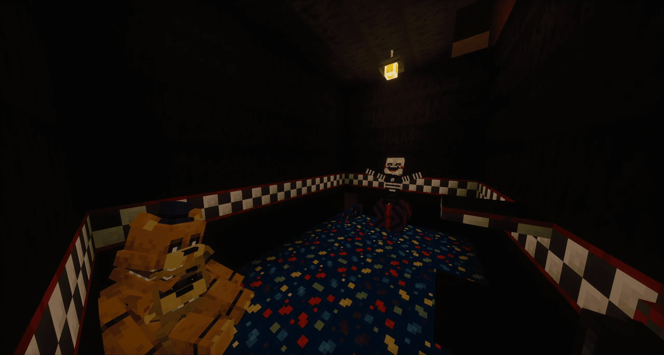FNAF HIDE & SEEK - Pikayorld — скриншот 9 (Модпаки, Minecraft)