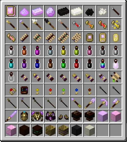 Magical Psi: Revival, Моды, Minecraft