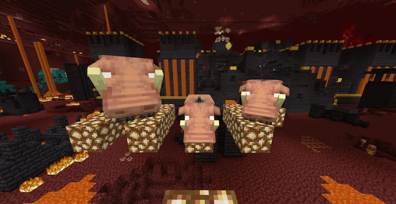 Horde of the Bastion Last Base (survival addition), Карты, Minecraft