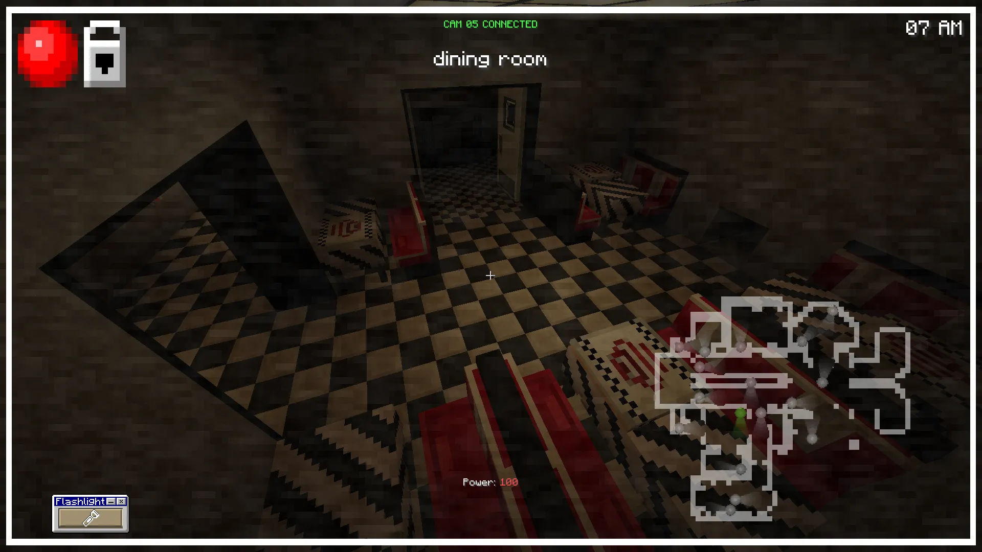 FNAF map (modded), Карты, Minecraft