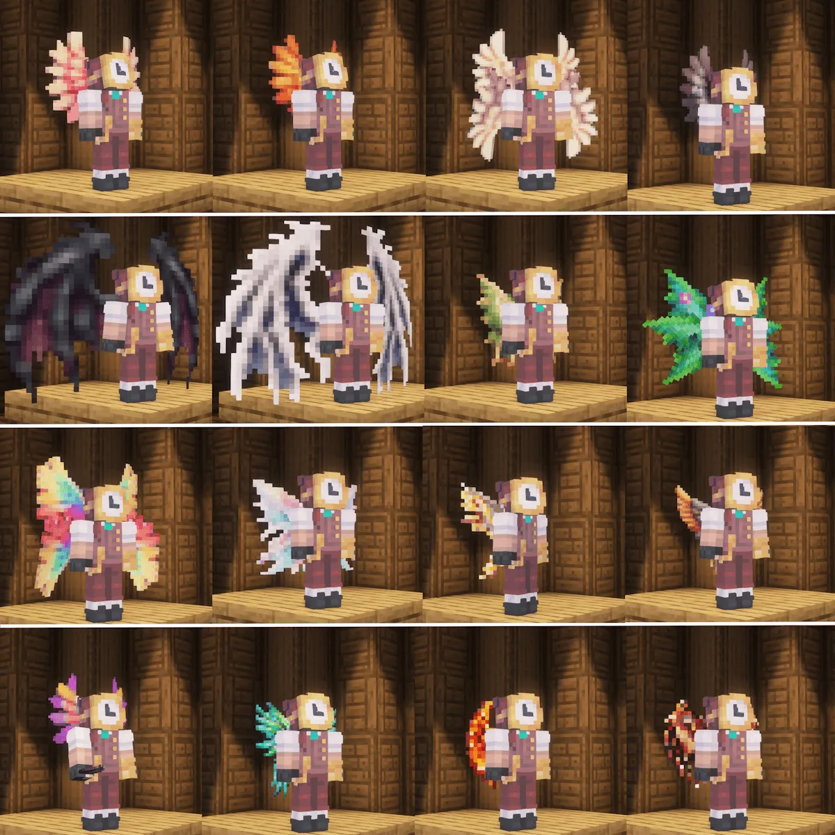 Feur Elytra Wings, Моды, Minecraft