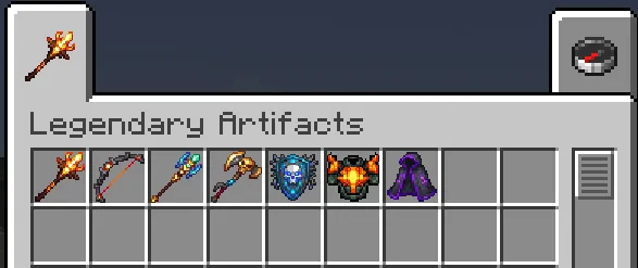 Legendary Artifacts, Моды, Minecraft