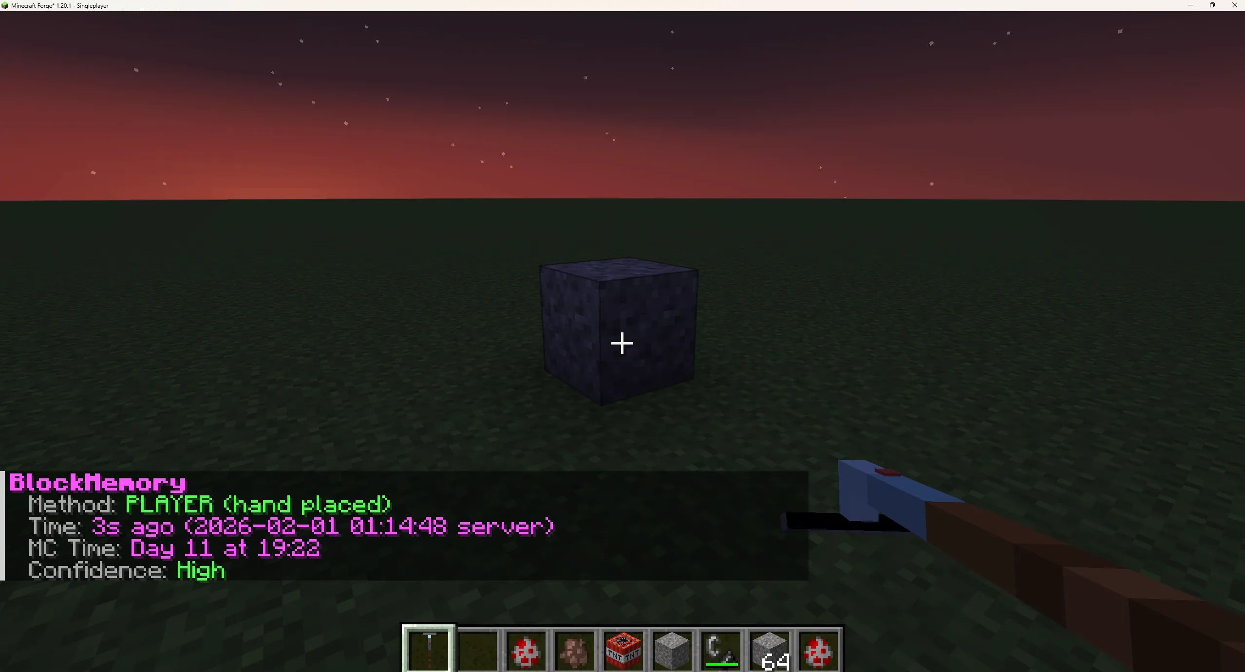 Block Memory — скриншот 1 (Моды, Minecraft)