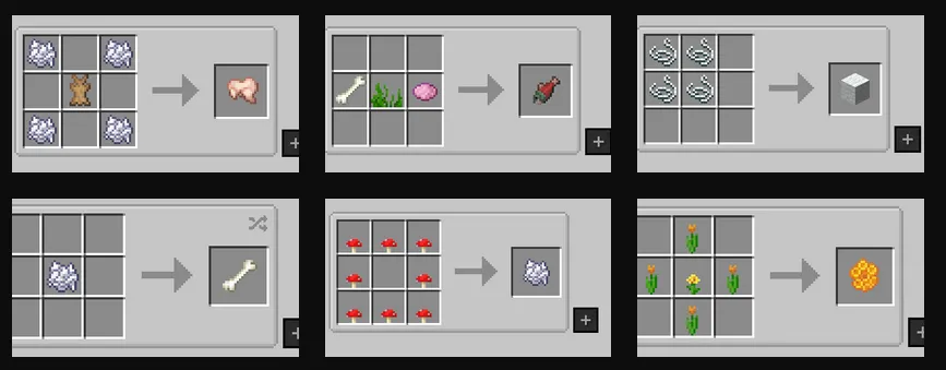 Friendly Mob Craftables Mod — скриншот 1 (Моды, Minecraft)