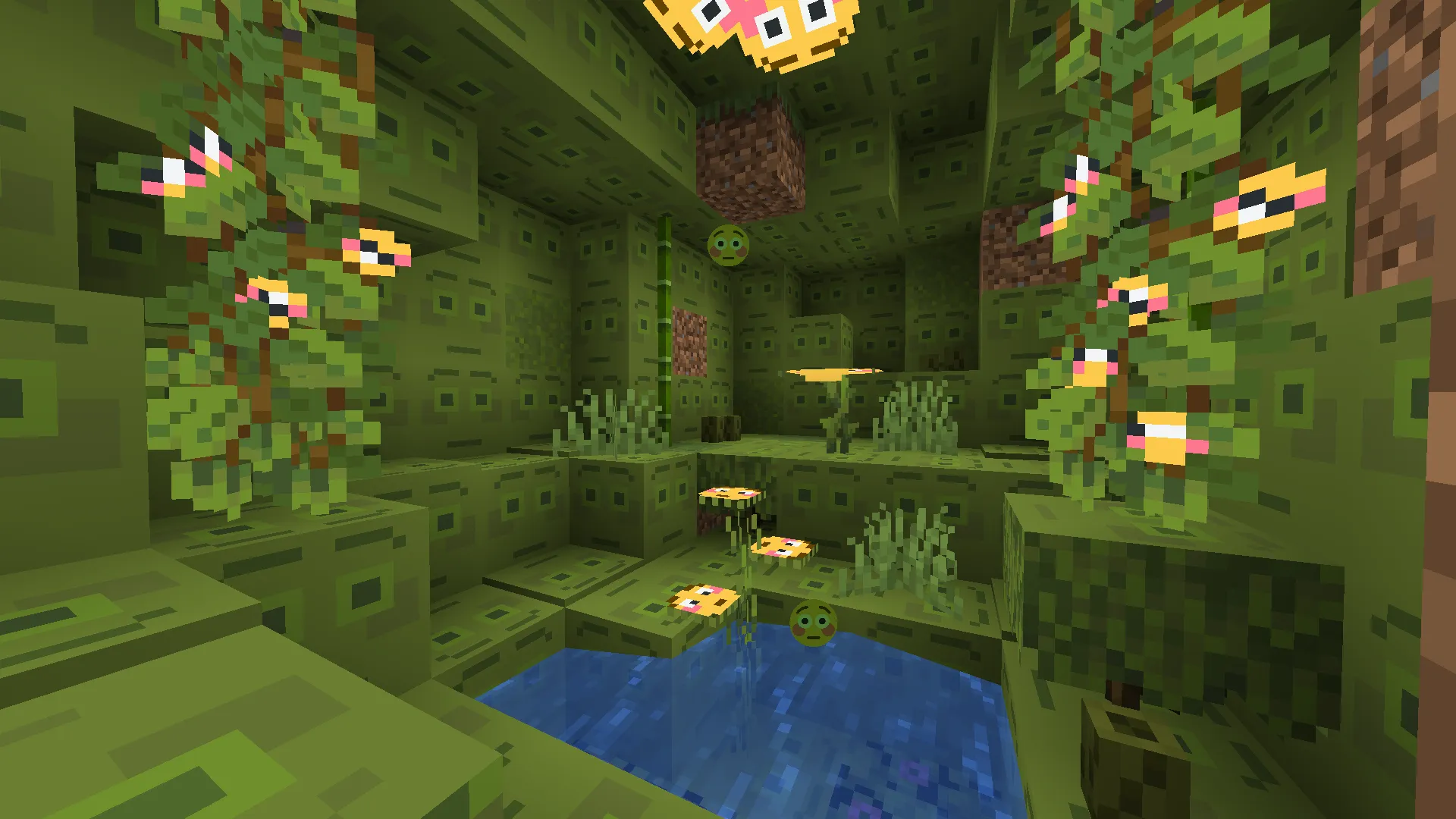 Flush Caves, Текстуры, Minecraft