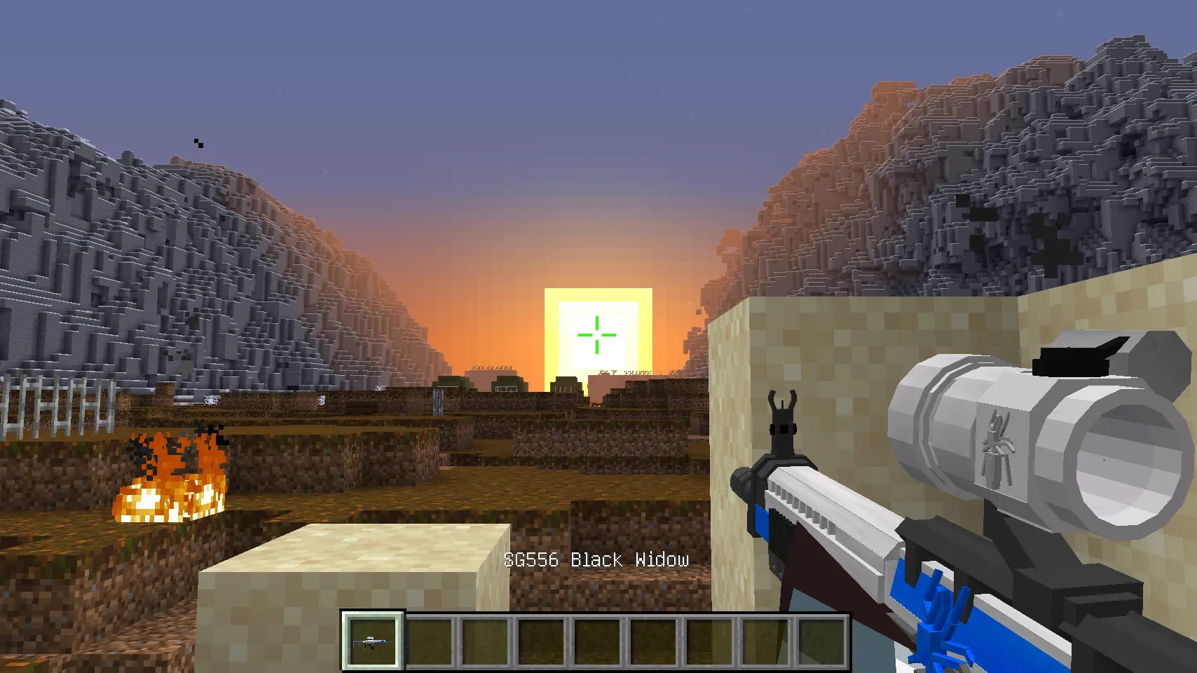 A.V.A - Alliance of Valiant Arms Guns, Моды, Minecraft