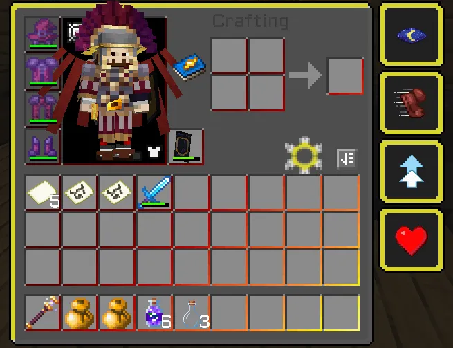 Sacred Dawn UI, Текстуры, Minecraft