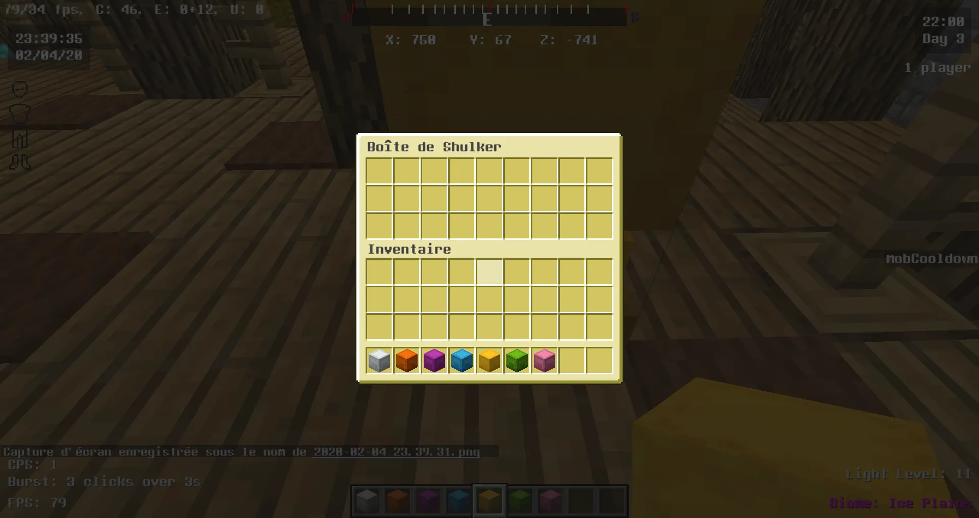Colored Shulker GUI, Текстуры, Minecraft