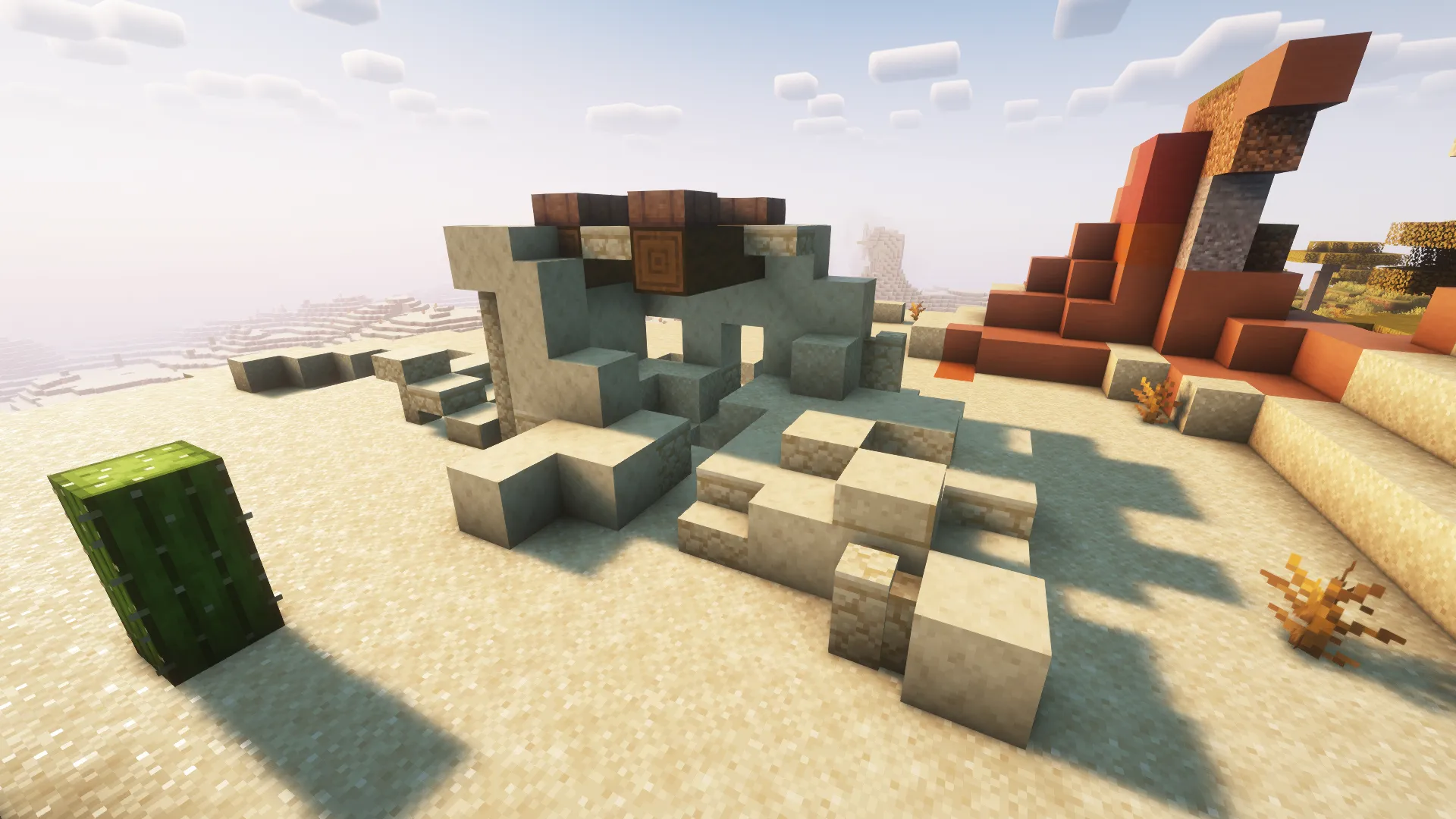 Structures&Deserts — скриншот 2 (Моды, Minecraft)