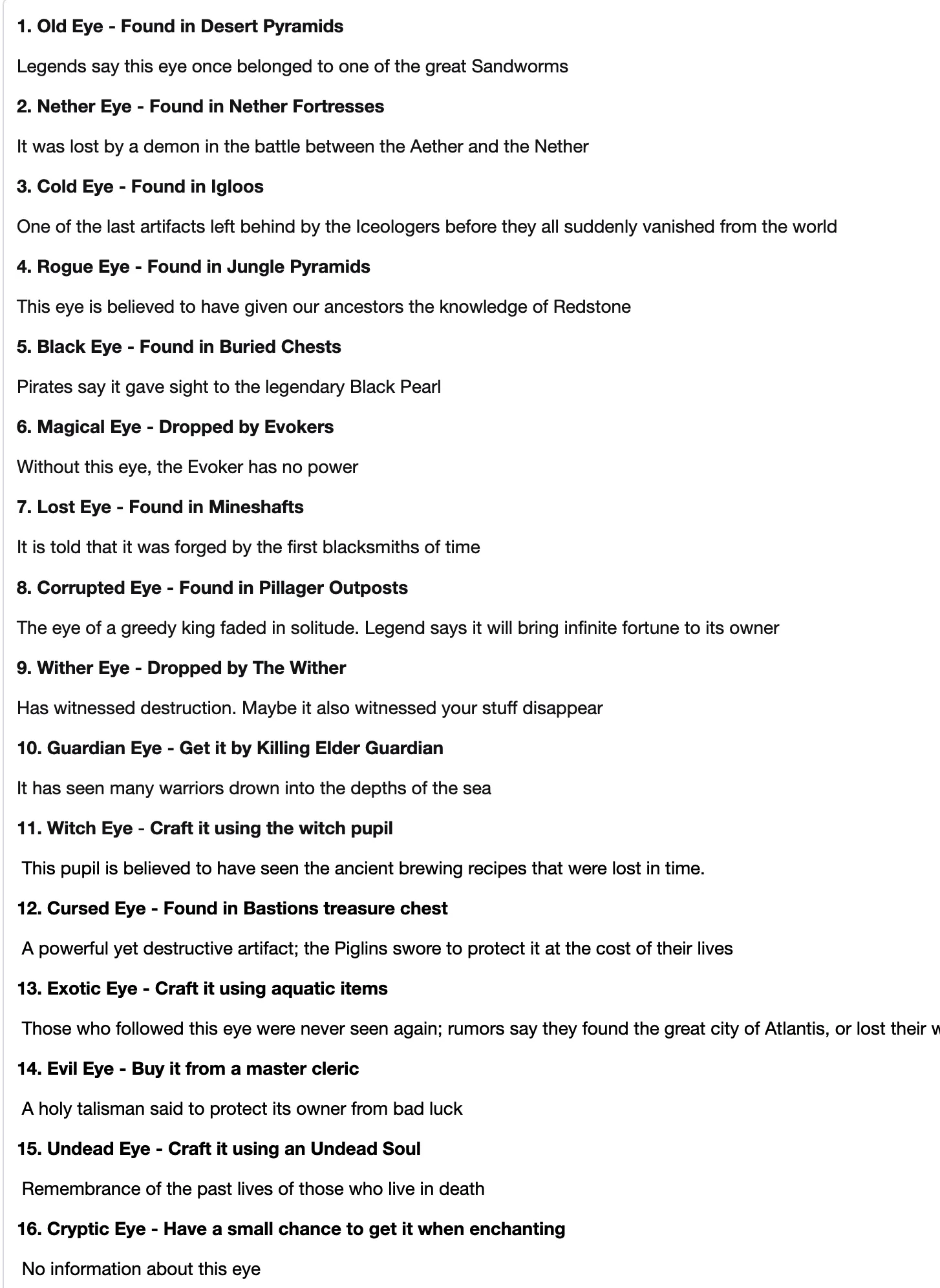 End Remastered Datapack, Текстуры, Minecraft