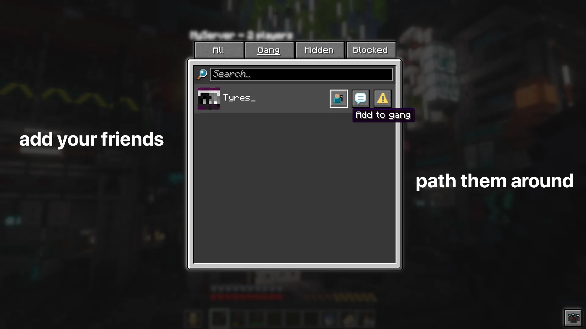 Pathfinder, Моды, Minecraft