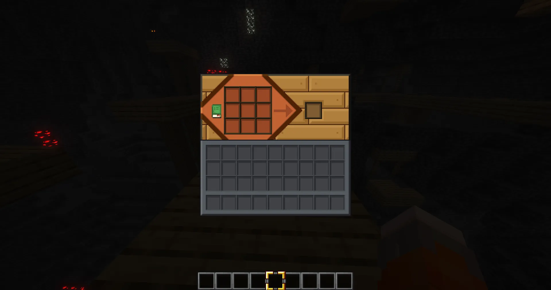 Dark Edge GUI [Cutting Edge Dark Mode] — скриншот 1 (Текстуры, Minecraft)