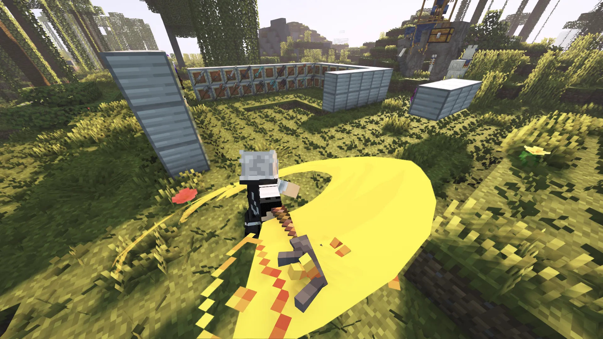 False World Epic Fight Weapons TrailPack — скриншот 2 (Текстуры, Minecraft)