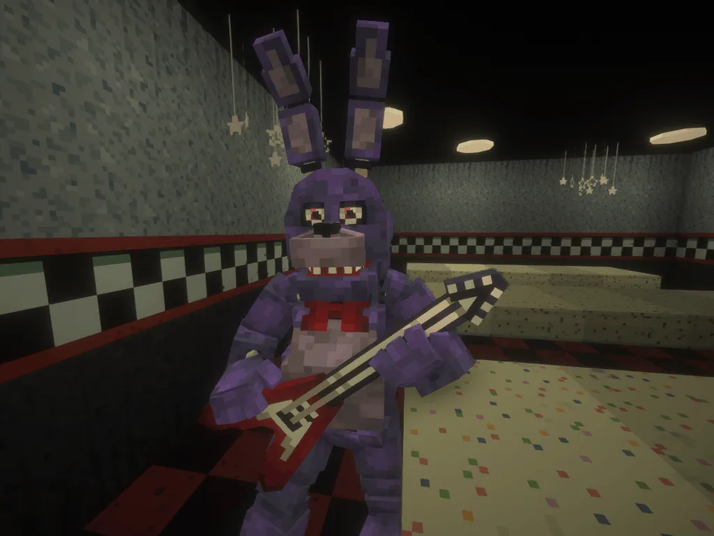 Five Nights at Freddy's - Construction |FNaF Construction| — скриншот 3 (Моды, Minecraft)