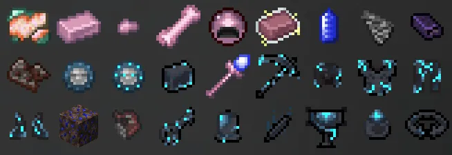 Deathrium Collection, Моды, Minecraft
