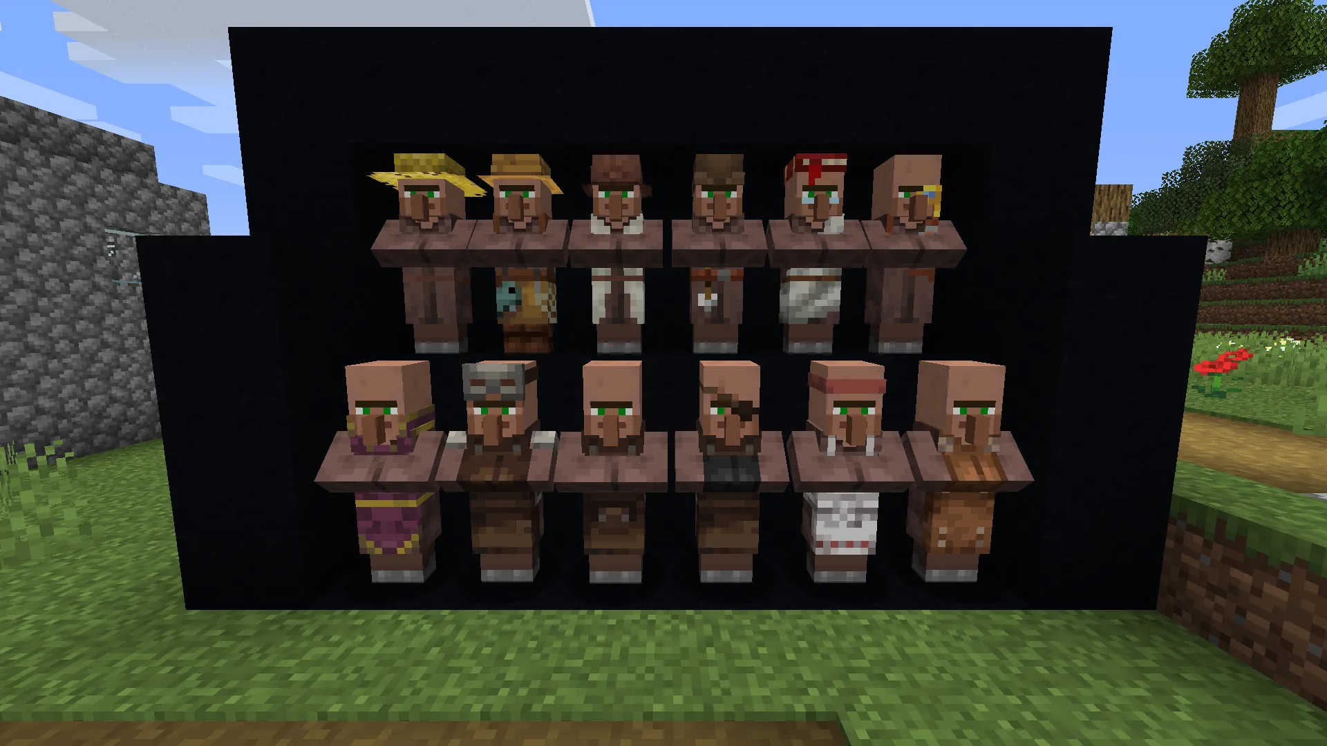 All Villager Professions TXF — скриншот 1 (Текстуры, Minecraft)