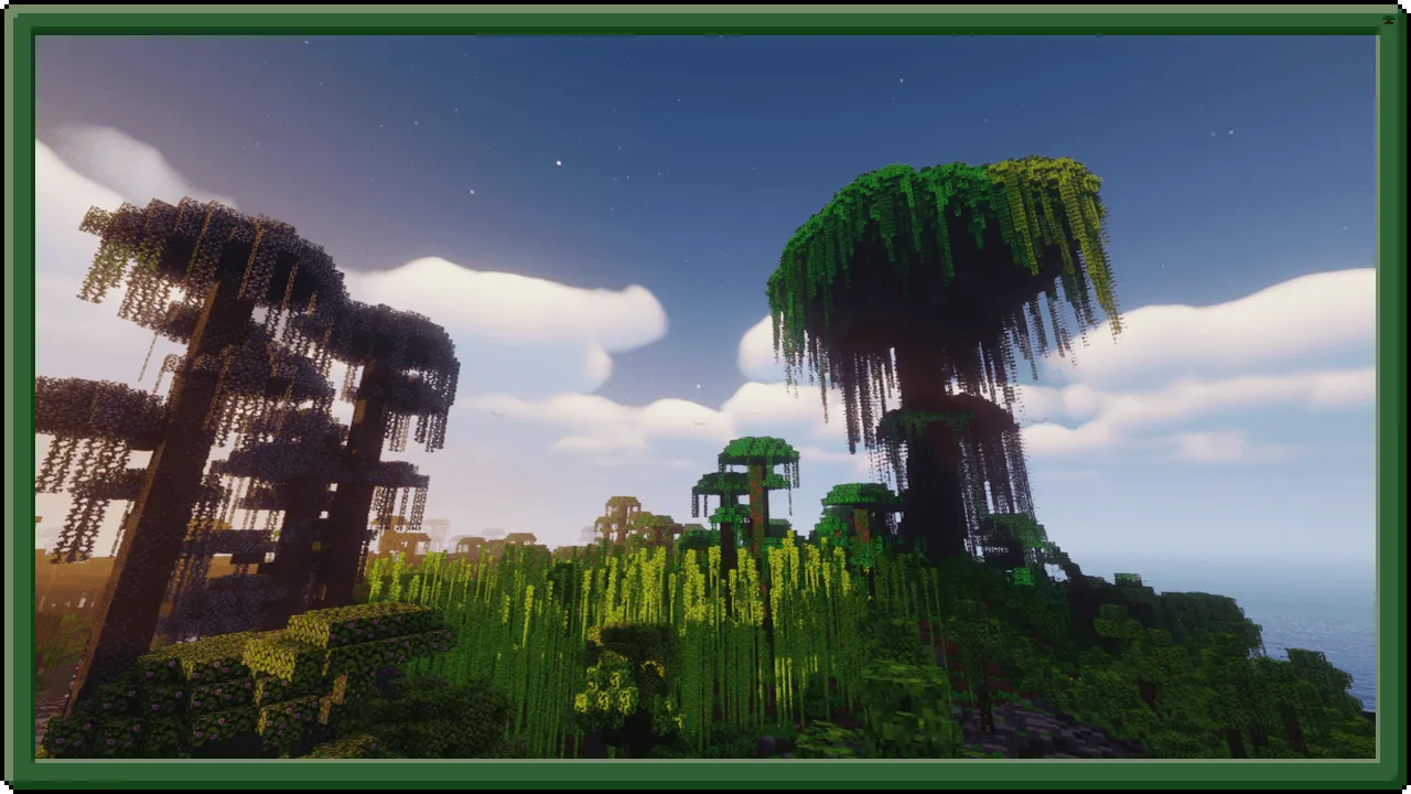 Nebulus' Jungle Tree, Моды, Minecraft