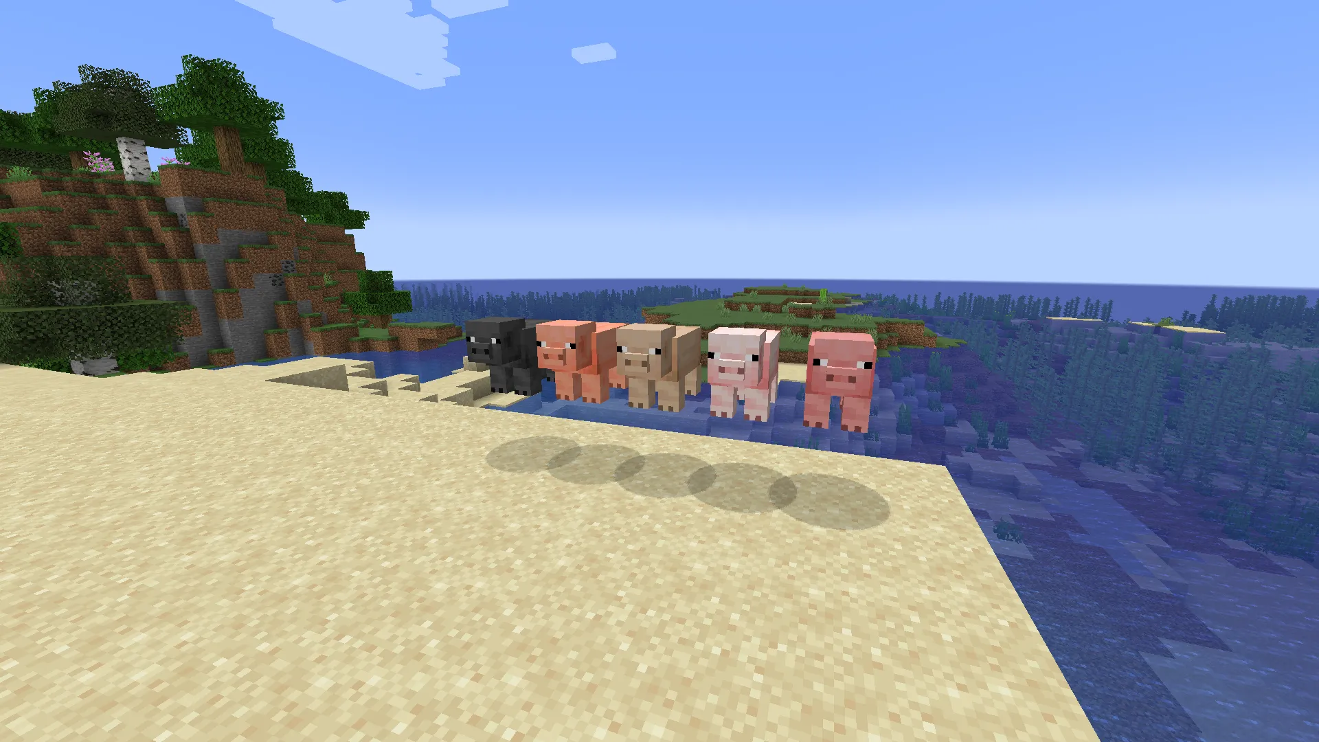 Jeikir's Pig Variants, Текстуры, Minecraft