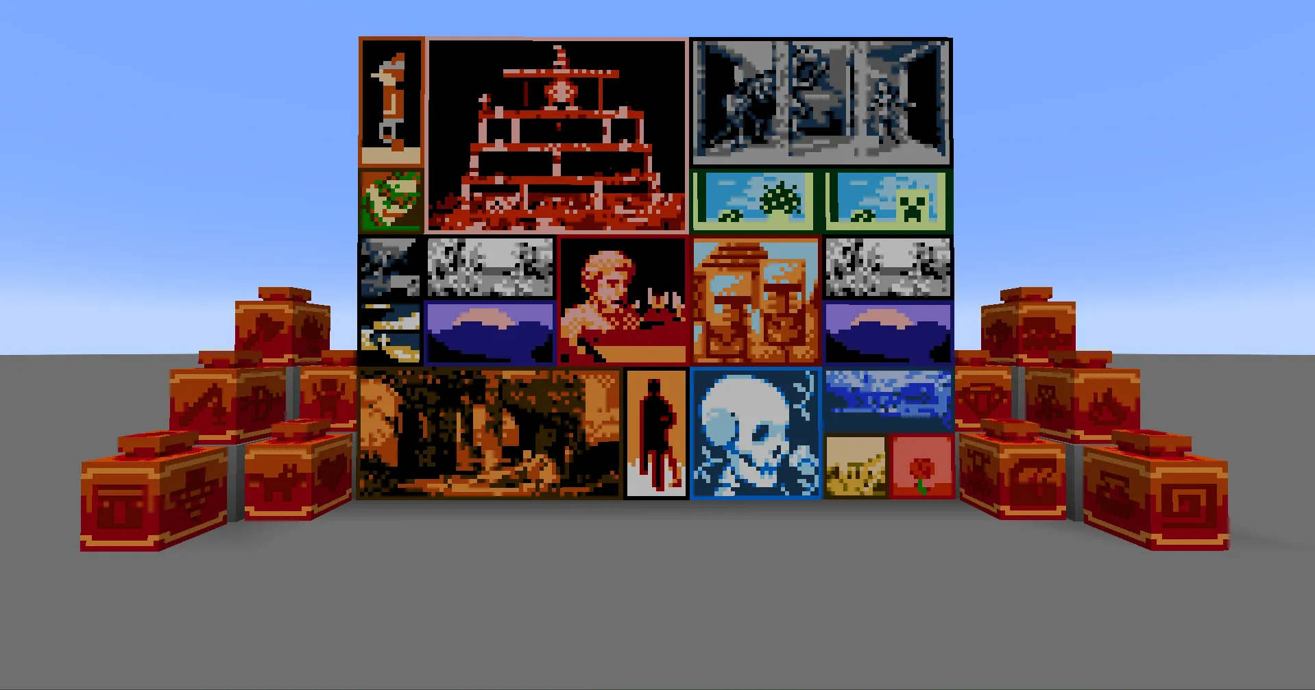 Blocks 87, Текстуры, Minecraft