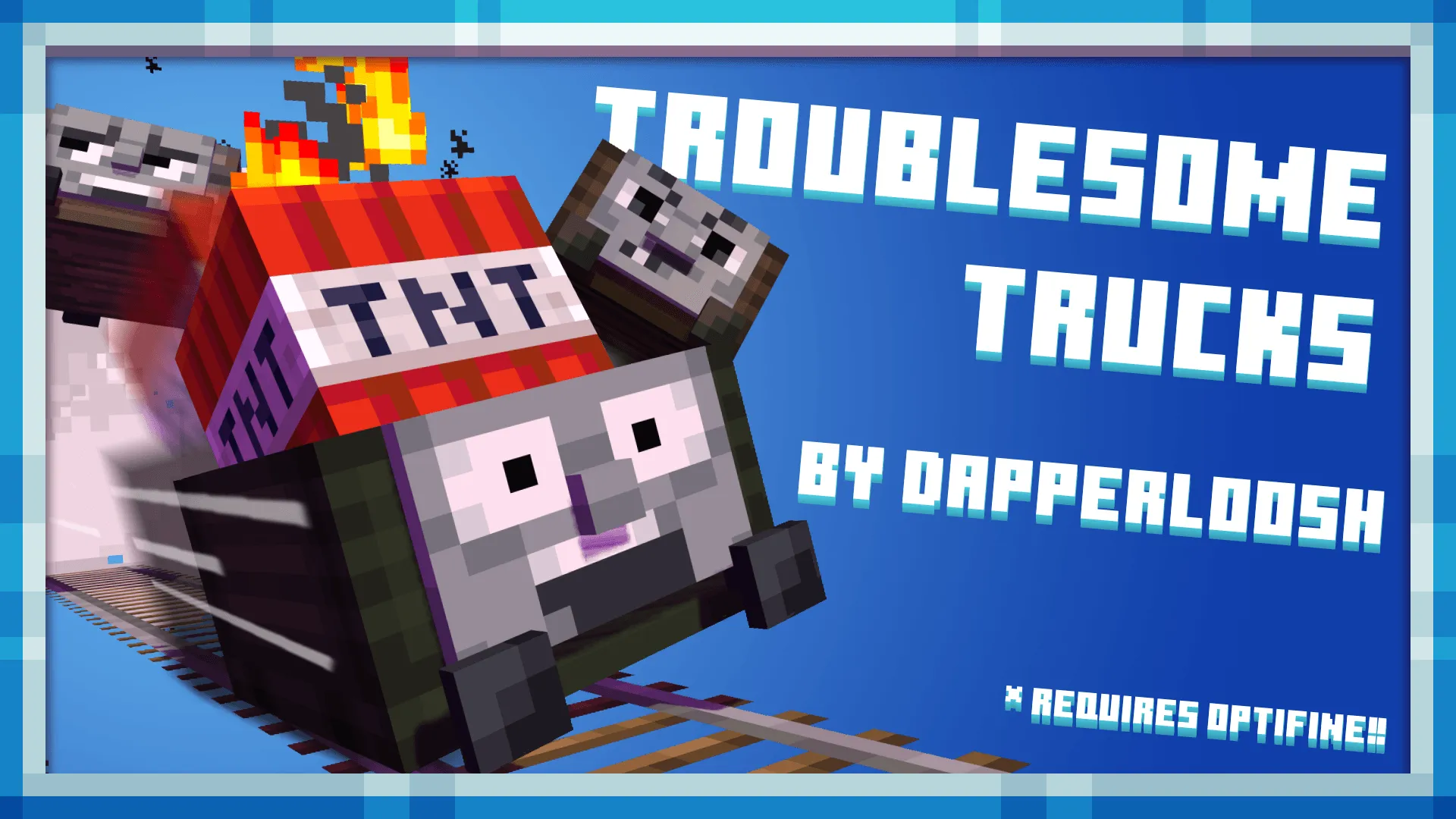 Troublesome Trucks, Текстуры, Minecraft