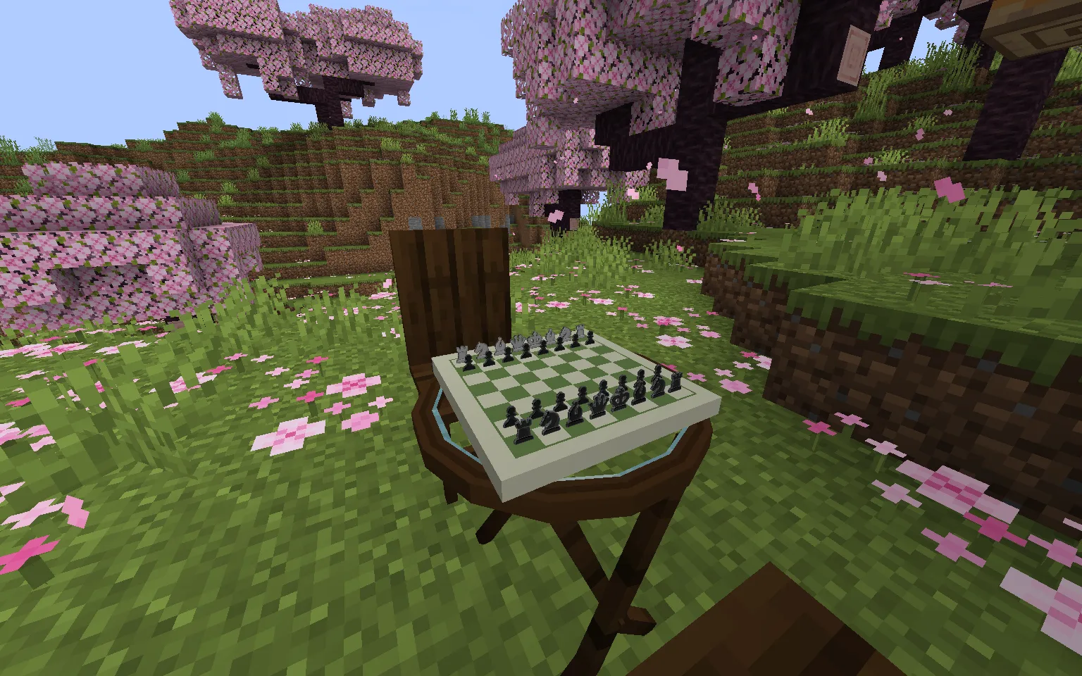 Modern Life: Cooler Chess Board — скриншот 2 (Текстуры, Minecraft)