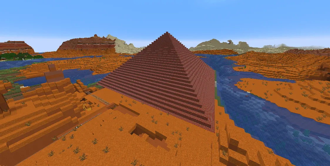 Brick Pyramid Infdev - UpPort, Моды, Minecraft