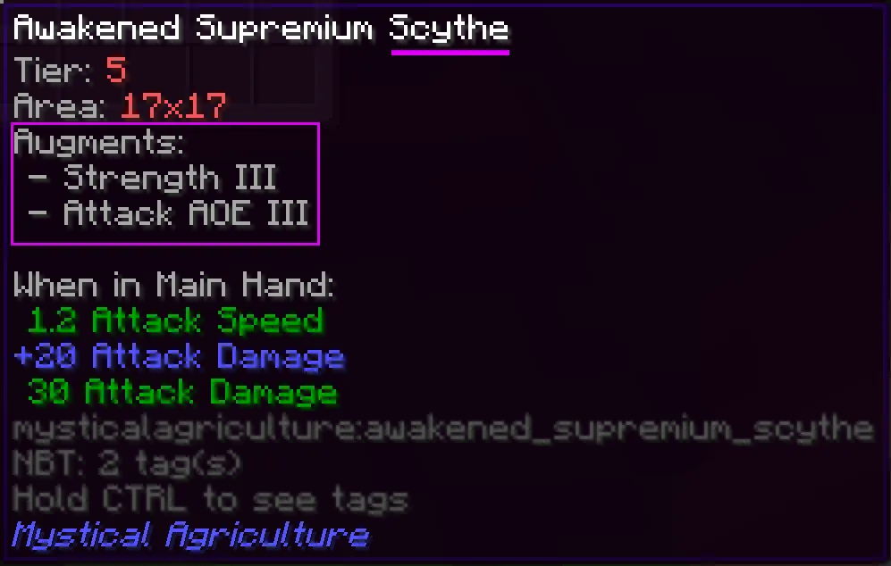 Mystical Augmeculture, Моды, Minecraft