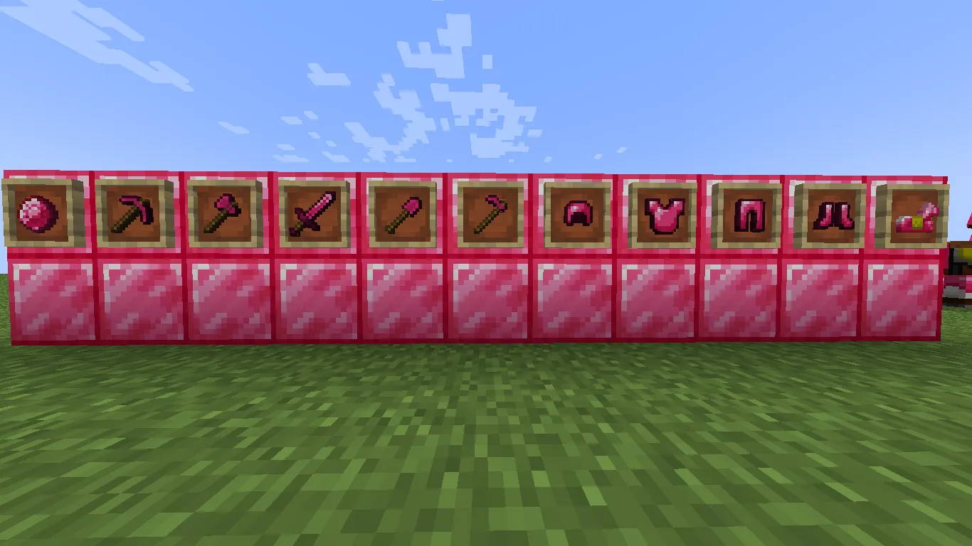 Pink diamonds, Дата-паки, Minecraft