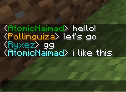 Cr3ysz name colors — скриншот 1 (Моды, Minecraft)