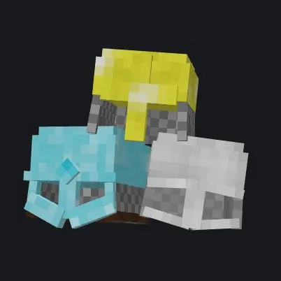 Redcell's Knight Helms — скриншот 4 (Моды, Minecraft)