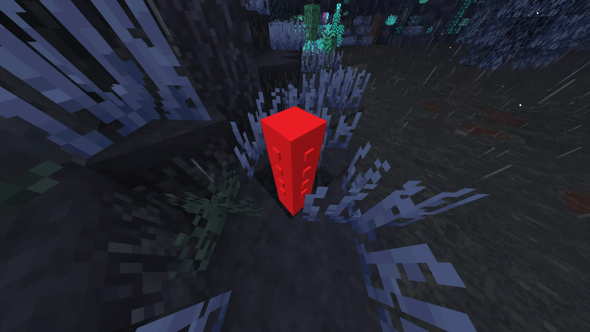 Abyss Red Monolith Pack — скриншот 1 (Текстуры, Minecraft)