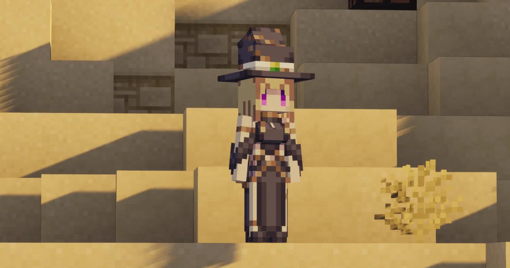 Melody's Cute Girl Witches, Текстуры, Minecraft