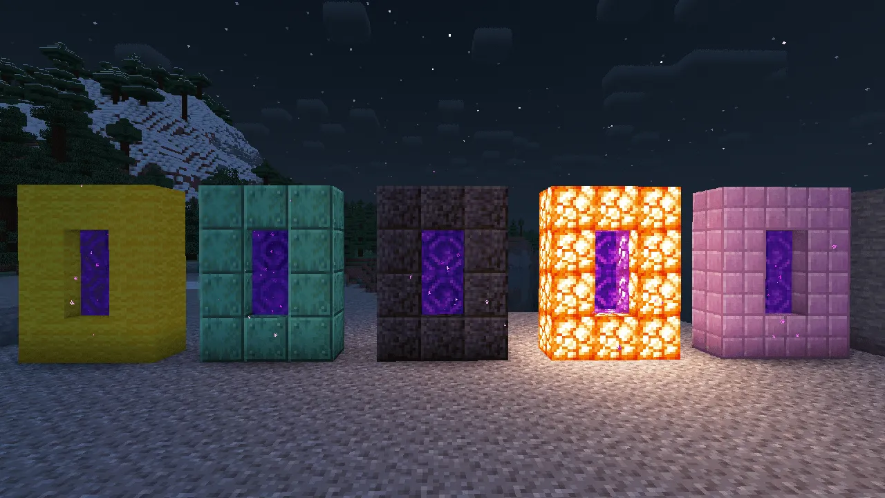 Portals  (Fabric/Forge/NeoForge/Quilt) — скриншот 10 (Моды, Minecraft)