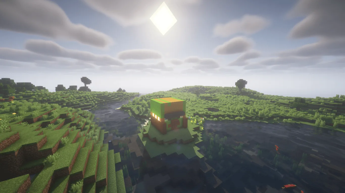 Villager Face House, Карты, Minecraft