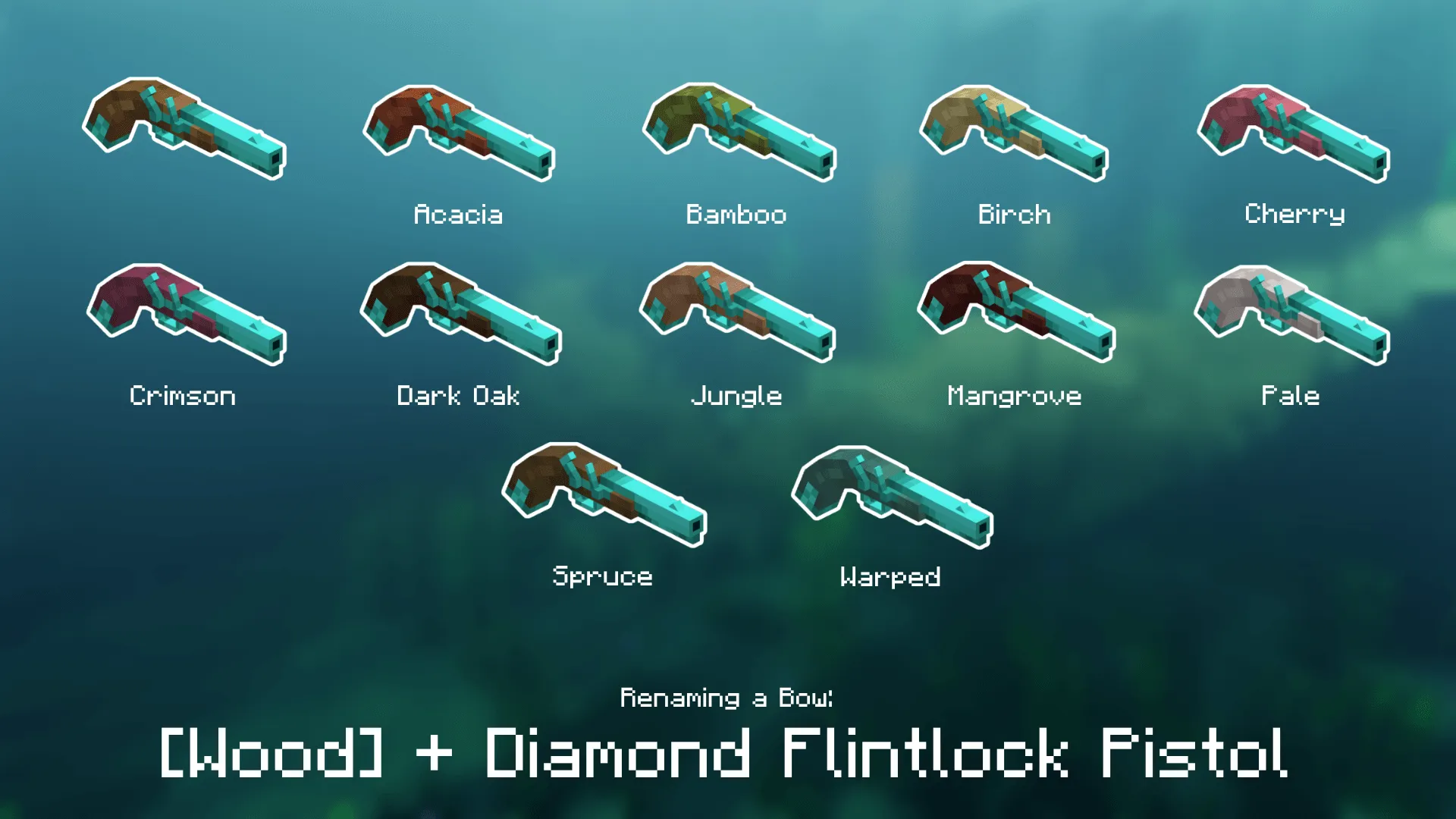 MTW's Pirates CIT Pack, Текстуры, Minecraft