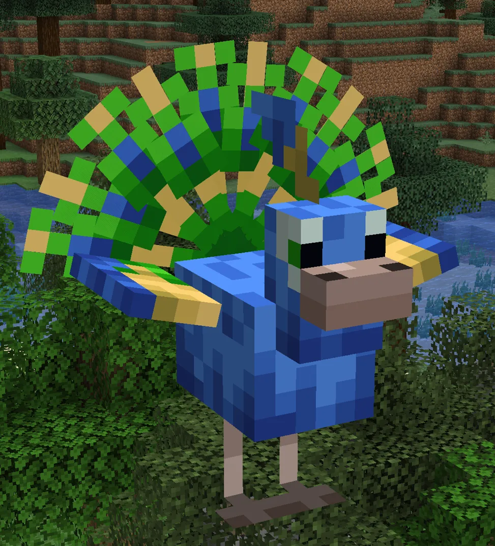 Alguna's Peacocks — скриншот 1 (Текстуры, Minecraft)