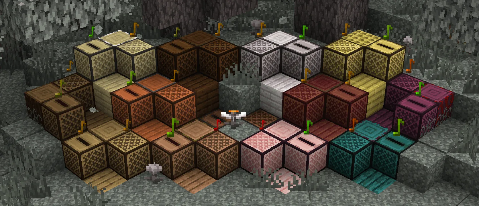 More Jukebox/Noteblock Variants, Моды, Minecraft