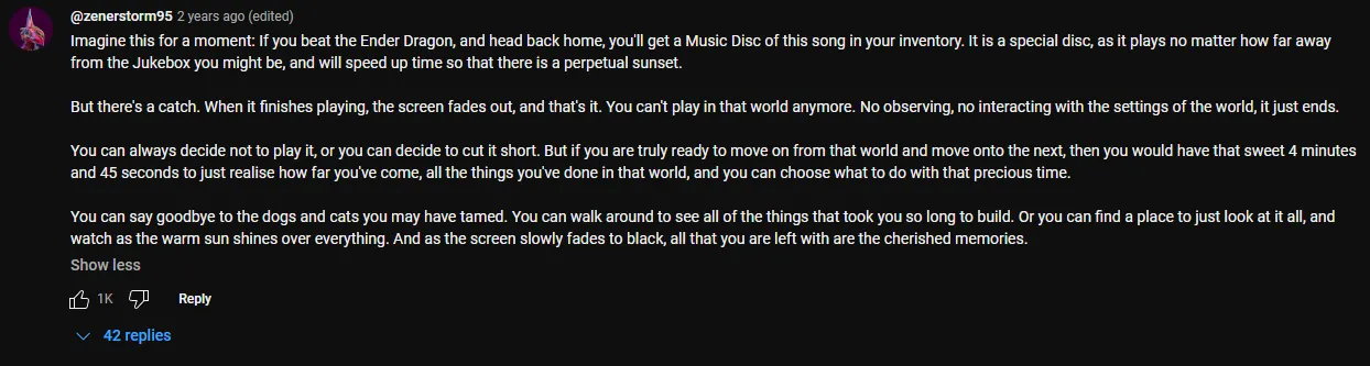 The Final Music Disc, Моды, Minecraft